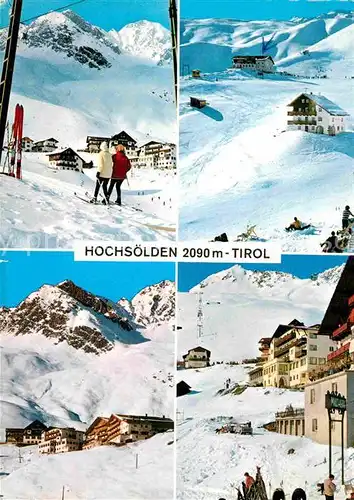 AK / Ansichtskarte Hochsoelden Sesselbahn Kat. Soelden oetztal Tirol