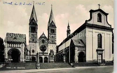 AK / Ansichtskarte Werl Westfalen Basilika Kat. Werl