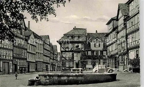 AK / Ansichtskarte Allendorf Bad Sooden Marktplatz  Kat. Bad Soden am Taunus