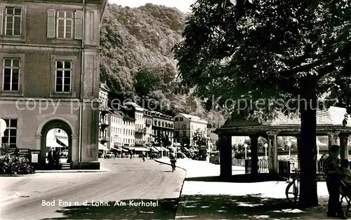 AK / Ansichtskarte Bad Ems am Kurhotel Kat. Bad Ems