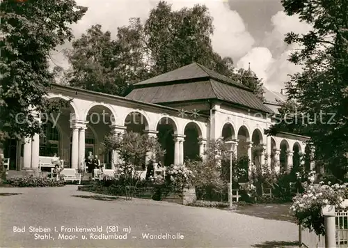 AK / Ansichtskarte Bad Steben Wandelhalle Kat. Bad Steben