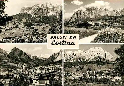 AK / Ansichtskarte Cortina d Ampezzo  Kat. Cortina d Ampezzo