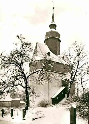 AK / Ansichtskarte Bad Steben Wehrkirche im Winter Kat. Bad Steben