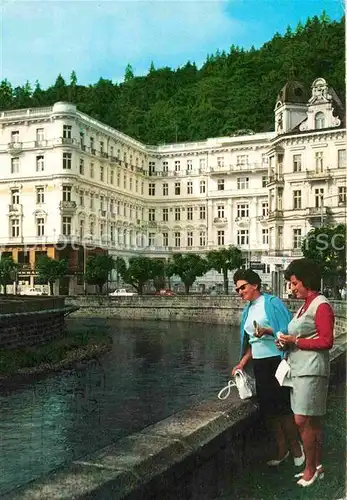 AK / Ansichtskarte Karlovy Vary Grandhotel Moskva Pupp Kat. Karlovy Vary Karlsbad