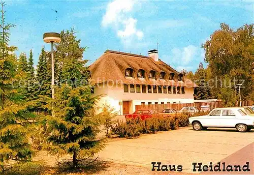 AK / Ansichtskarte Soltau Hotel Haus Heidland Kat. Soltau