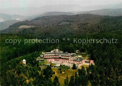 AK / Ansichtskarte Sand Buehl Kurhaus Buehlerhoehe an der Schwarzwaldhochstrasse Fliegeraufnahme Kat. Buehl