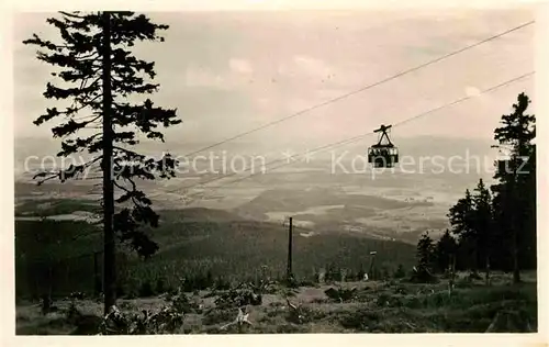 AK / Ansichtskarte Seilbahn Krkonose Lanovka na Cernou horu Rekreacni  Kat. Bahnen