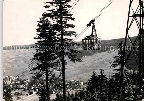 AK / Ansichtskarte Seilbahn Fichtelberg Oberwiesenthal  Kat. Bahnen