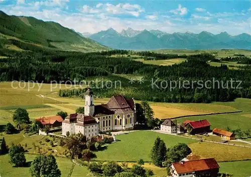 AK / Ansichtskarte Steingaden Oberbayern Wieskirche Kat. Steingaden