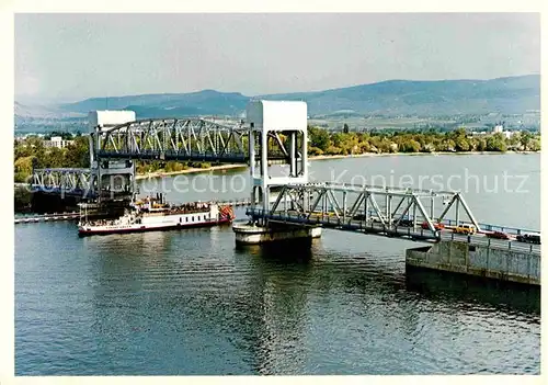 AK / Ansichtskarte Kelowna Floating Bridge Kat. Kelowna