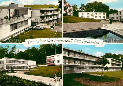 AK / Ansichtskarte Bad Salzhausen Sanatorium Am Roemerwall Kat. Nidda