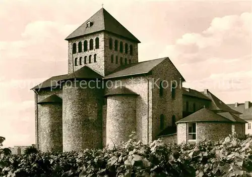 AK / Ansichtskarte Johannisberg Rheingau Katholische Kirche am Schloss Kat. Geisenheim