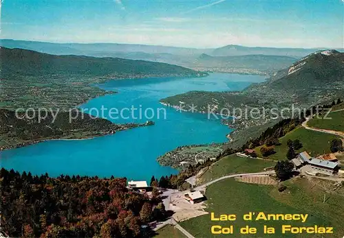 AK / Ansichtskarte Annecy Haute Savoie Lac d Annecy vu du col de la Forclaz Kat. Annecy