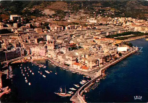 AK / Ansichtskarte Bastia Le vieux port et la ville vue aerienne Kat. Bastia