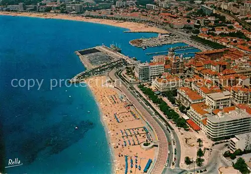 AK / Ansichtskarte Saint Raphael Var Plage Port Frejus Plage Cote d Azur vue aerienne Kat. Saint Raphael