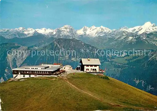 AK / Ansichtskarte Lungern Luftseilbahn Schoenbueel Alphotel  Kat. Lungern