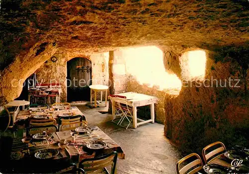 AK / Ansichtskarte Meschers sur Gironde Restaurant Les Grottes de Matata Kat. Meschers sur Gironde