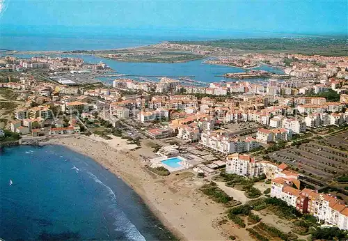 AK / Ansichtskarte Languedoc Roussillon Cape d Agde Luftaufnahme Kat. Montpellier de Medillan