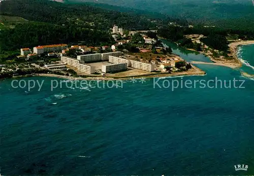 AK / Ansichtskarte Solenzara Hotelanlagen Strand Luftaufnahme