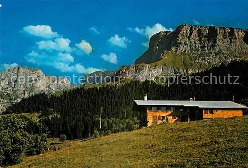 AK / Ansichtskarte Axalp BE Berghaus Oltschiburg Axalphorn Kat. Axalp