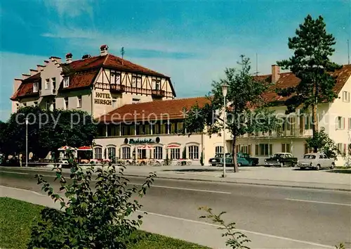 AK / Ansichtskarte Fuessen Allgaeu Hotel Hirsch Kat. Fuessen