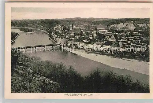 AK / Ansichtskarte Wasserburg Inn Panorama Kat. Wasserburg a.Inn