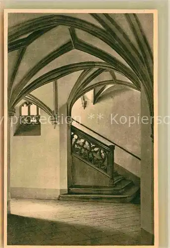 AK / Ansichtskarte Wasserburg Inn Rathaus Treppe Kat. Wasserburg a.Inn