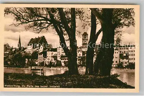 AK / Ansichtskarte Wasserburg Inn Teilansicht Kat. Wasserburg a.Inn