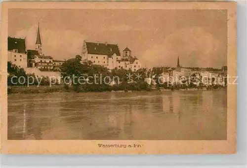 AK / Ansichtskarte Wasserburg Inn Partie am Inn Kat. Wasserburg a.Inn