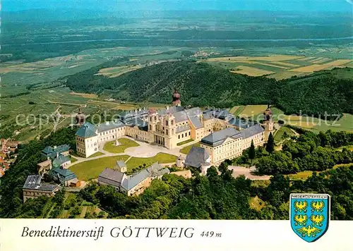 AK / Ansichtskarte Furth Goettweig Stift Goettweig Fliegeraufnahme Kat. Furth bei Goettweig