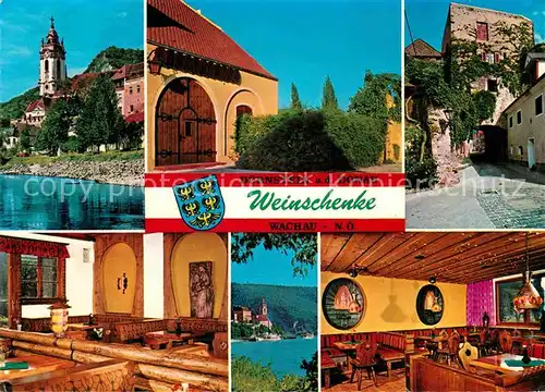 AK / Ansichtskarte Duernstein Donau Weinschenke 