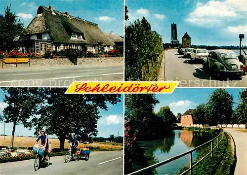 AK / Ansichtskarte Schleswig Holstein Fremdenverkehrsverein Schleidoerfer Lindaufeld Kat. Schleswig