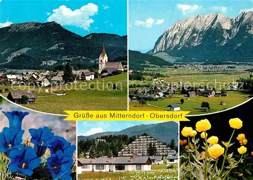 AK / Ansichtskarte Obersdorf Bad Mitterndorf Kampl Grimming Sonnenalm  Kat. Bad Mitterndorf Salzkammergut