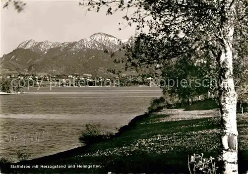 AK / Ansichtskarte Herzogstand Staffelsee Heimgarten Kat. Kochel a.See