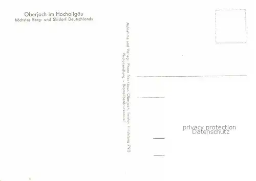 AK / Ansichtskarte Oberjoch Fliegeraufnahme Kapelle Lifte Kat. Bad Hindelang