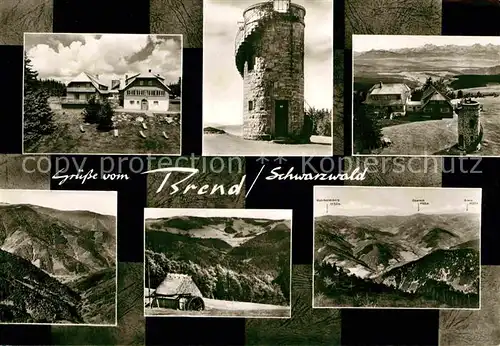 AK / Ansichtskarte Brend Schwarzwald Brendturm Berggasthof Kat. Furtwangen im Schwarzwald