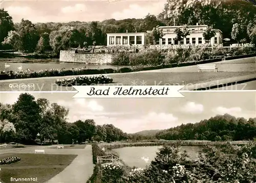 AK / Ansichtskarte Bad Helmstedt Quellenhof Brunnental Kat. Helmstedt