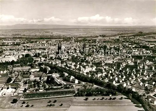 AK / Ansichtskarte Speyer Rhein Fliegeraufnahme mit Dom Kat. Speyer