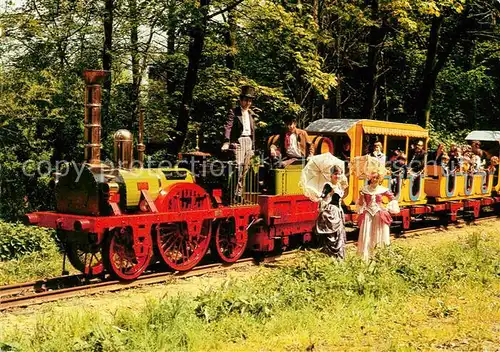 AK / Ansichtskarte Goerlitz Sachsen Oldtimer Pioniereisenbahn Personen in historischen Kostuemen Kat. Goerlitz
