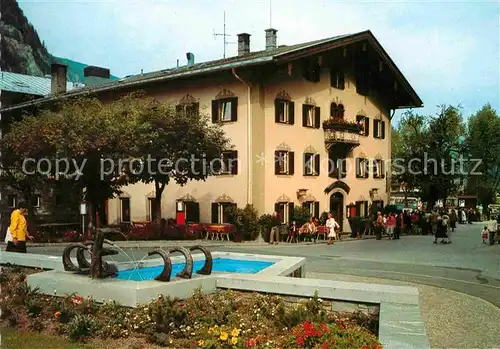 AK / Ansichtskarte Zillertal Tirol Hotel Neue Post