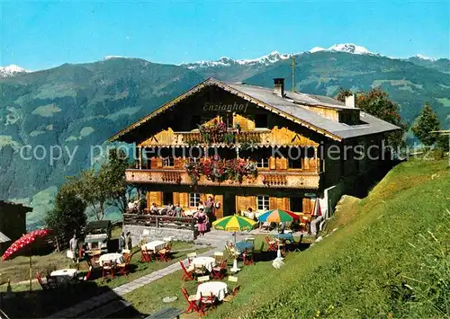 AK / Ansichtskarte Zell Ziller Tirol Alpengasthof Enzianhof Kat. Zell am Ziller