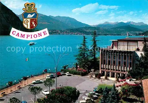 AK / Ansichtskarte Campione d Italia Casino am Lago di Lugana