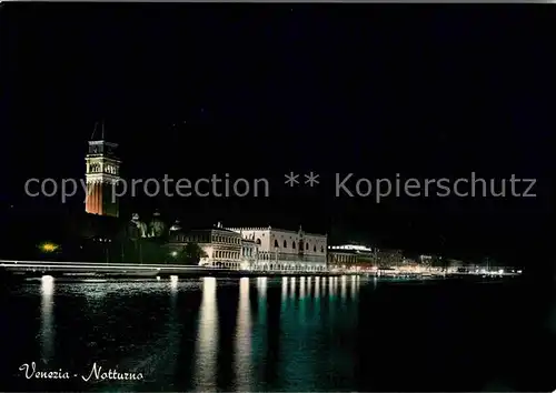 AK / Ansichtskarte Venezia Venedig Notturno Kat. 