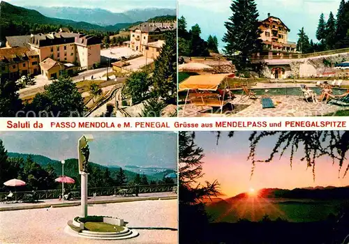 AK / Ansichtskarte Passo Mendola e M. Penegal