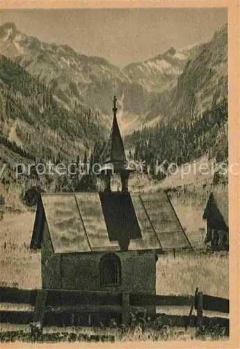 AK / Ansichtskarte Trettach Kapelle Kat. Oberstdorf