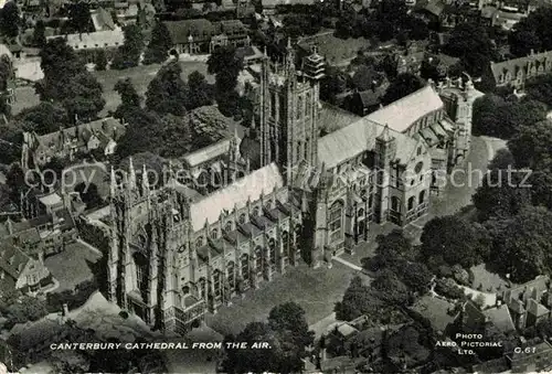 AK / Ansichtskarte Broadstairs Fliegeraufnahme Kathedrale Kat. Grossbritannien