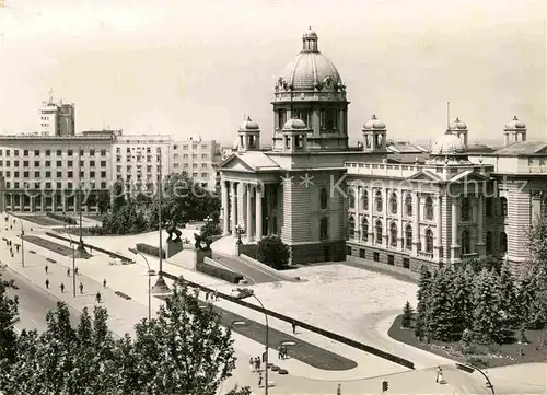 AK / Ansichtskarte Beograd Belgrad Narodna skupstina Kat. Serbien