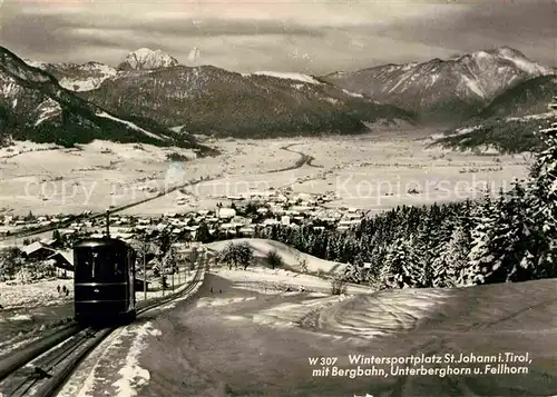 AK / Ansichtskarte St Johann Tirol Bergbahn Unterberghorn Fellhorn Kat. St. Johann in Tirol