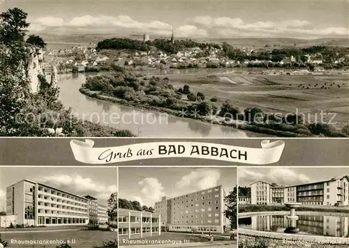 AK / Ansichtskarte Bad Abbach Panorama Rheumakrankenhaus I III Kat. Bad Abbach