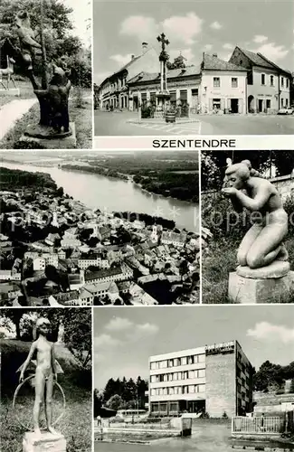 AK / Ansichtskarte Szentendre Panorama Denkmal Hotel Kat. Szentendre